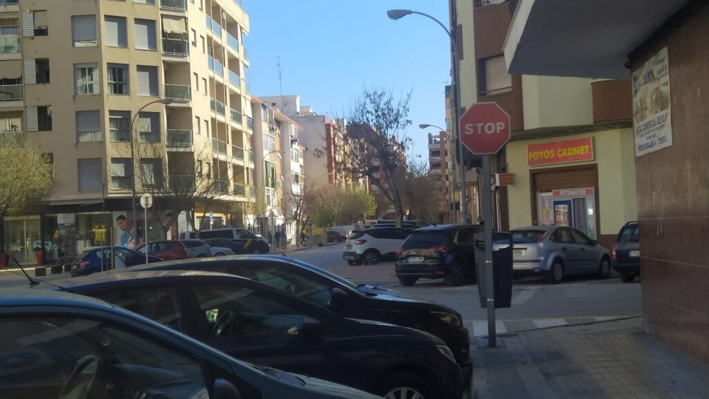 Marquesado Avenue in Dénia