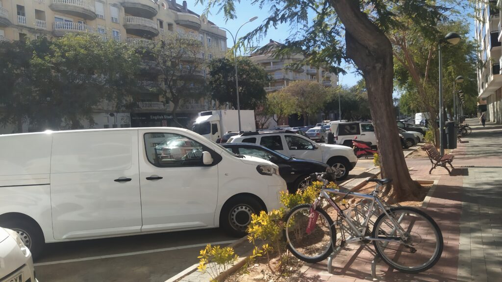 Avenida Juan Chabás en Dénia