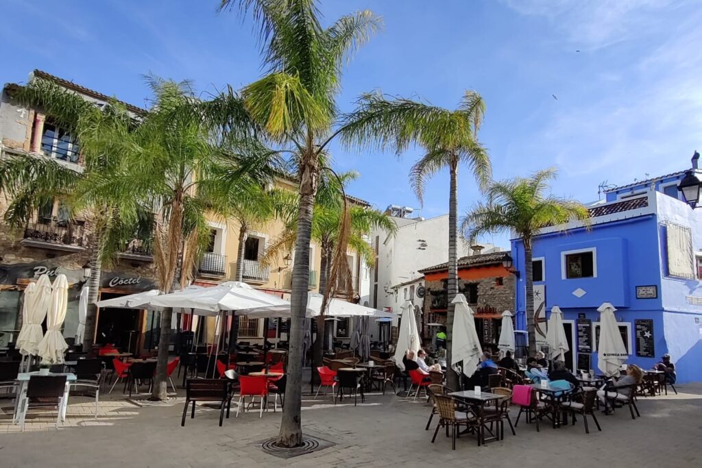 Plaza de San Antonio en Dénia