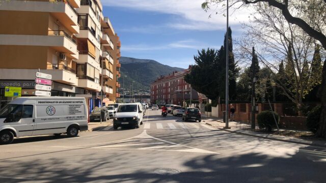 Avenida del Montgó de Dénia