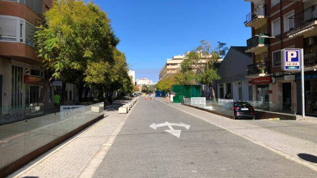 Calle la Vía de Dénia