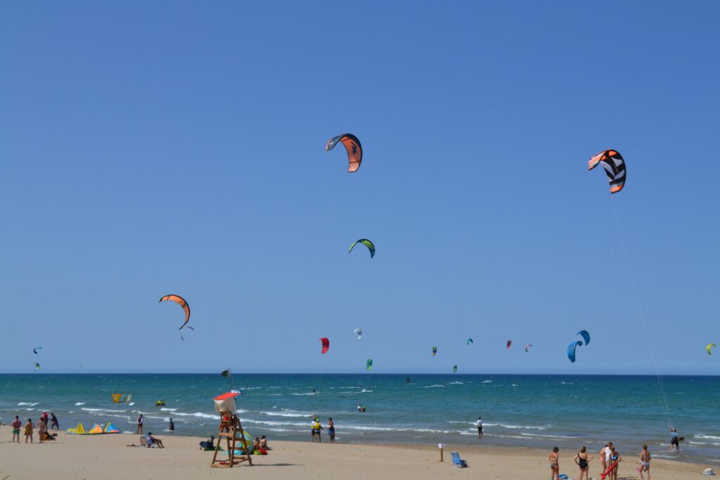 Platja de les Deveses de Denia kitesurfing